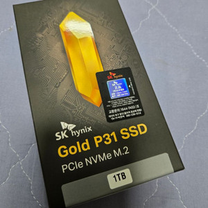 sk하이닉스 P31 SSD 1TB 미개봉 새 제품