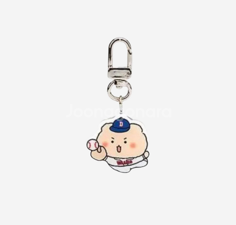 두산베어스 망곰 소형키링 4종--2