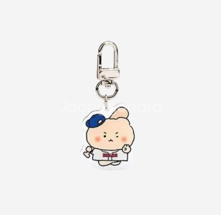두산베어스 망곰 소형키링 4종--1