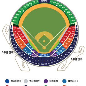 플레이오프 LG va 삼성 3차전 중앙 네이비 단석