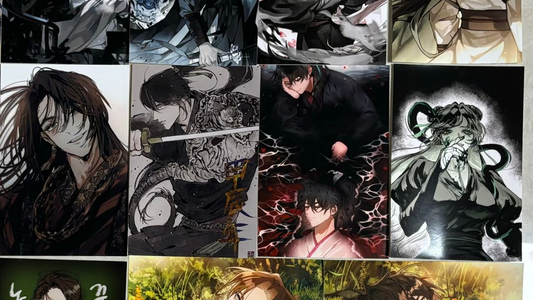 화산귀환 굿즈 처분 화귀 프박 엽서 생카 비공굿 지류 이미지