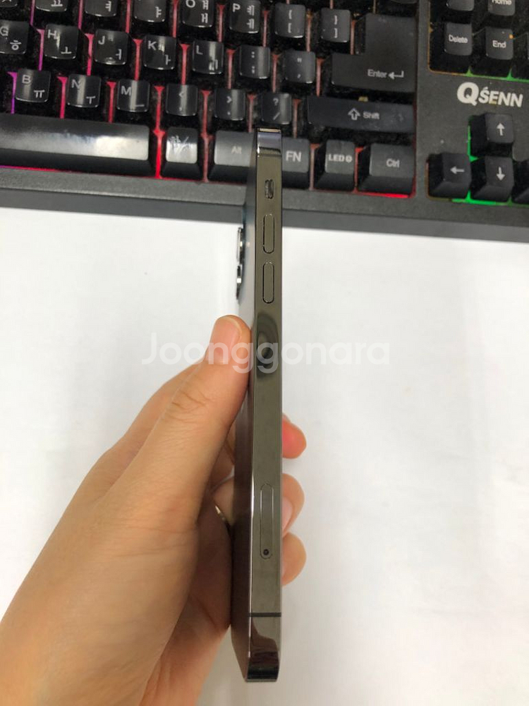 아이폰12프로 그래파이트 SSS급 256G 배터리100--5