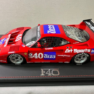 BBR 페라리 F-40LM 토페카 1990 팝니다