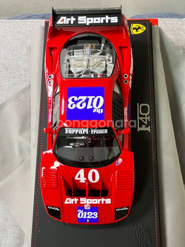 BBR 페라리 F-40LM 토페카 1990 팝니다--3