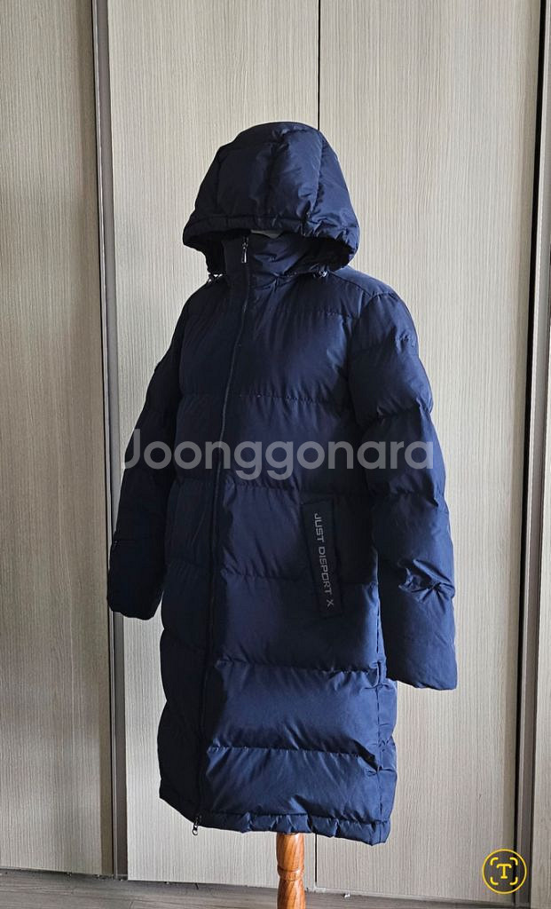 (드라이클리닝완료)인천하늘고 교복 겨울 오리털패딩 90--1