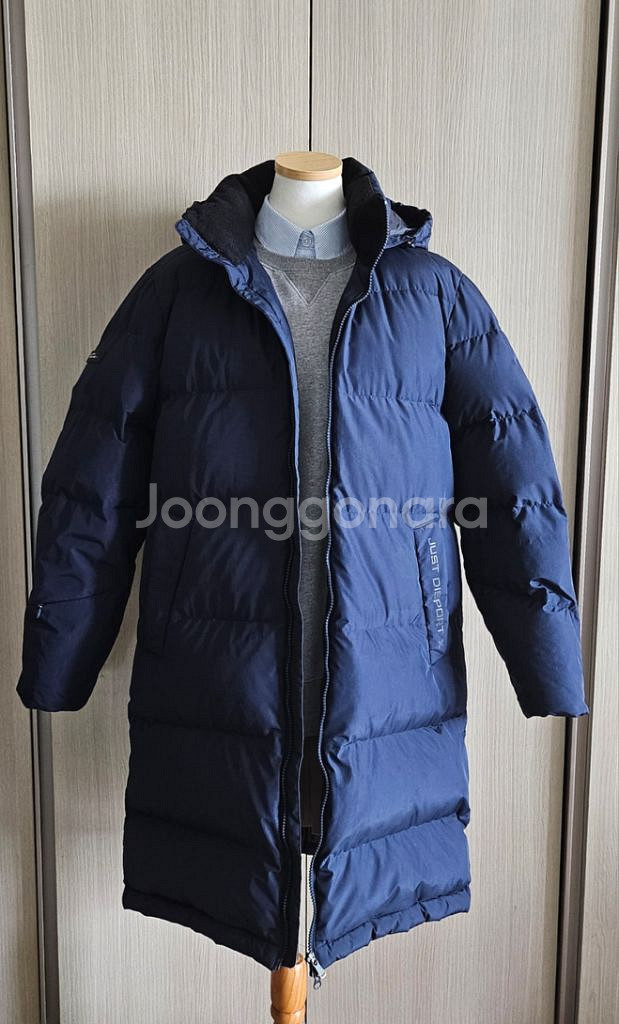 (드라이클리닝완료)인천하늘고 교복 겨울 오리털패딩 90--3