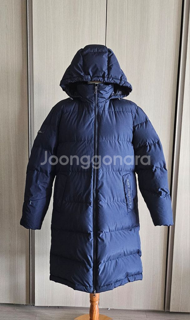 (드라이클리닝완료)인천하늘고 교복 겨울 오리털패딩 90--2
