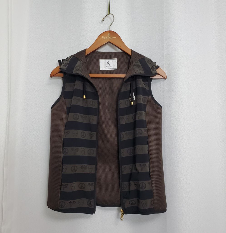 마크앤로나 여성S 집업조끼--1