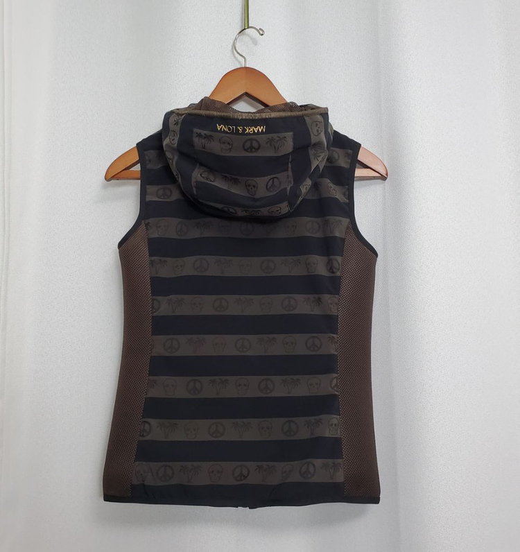 마크앤로나 여성S 집업조끼--3