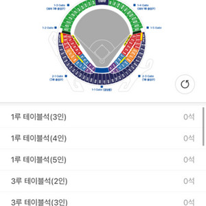 10.18 lg 삼성 플레이오프 4차전 3루그린지정석