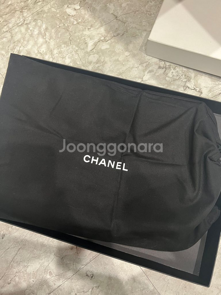 샤넬 클러치 라지 캐비어 금장 30번대 정품!풀박스--6