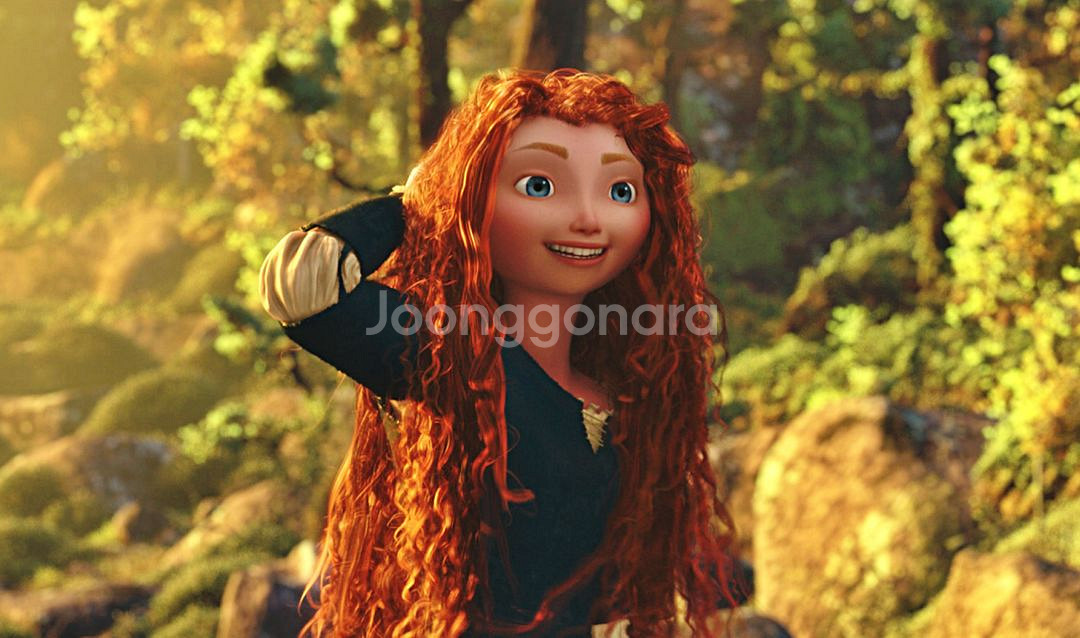 + Disney Pixar 메리다 브레이브 아트북 +--5