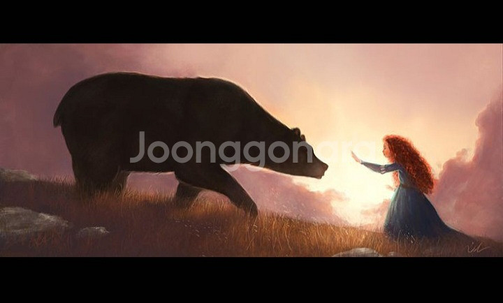 + Disney Pixar 메리다 브레이브 아트북 +--9