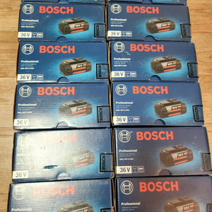 보쉬 BOSCH 36V 6.0 ah 배터리 미사용팝니다