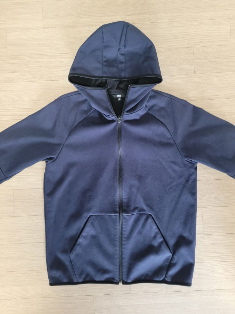 유니클로 후드 집업 쟈켓 Dark Navy XL