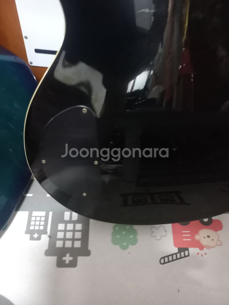 워시번 어쿠스틱 베이스기타--5