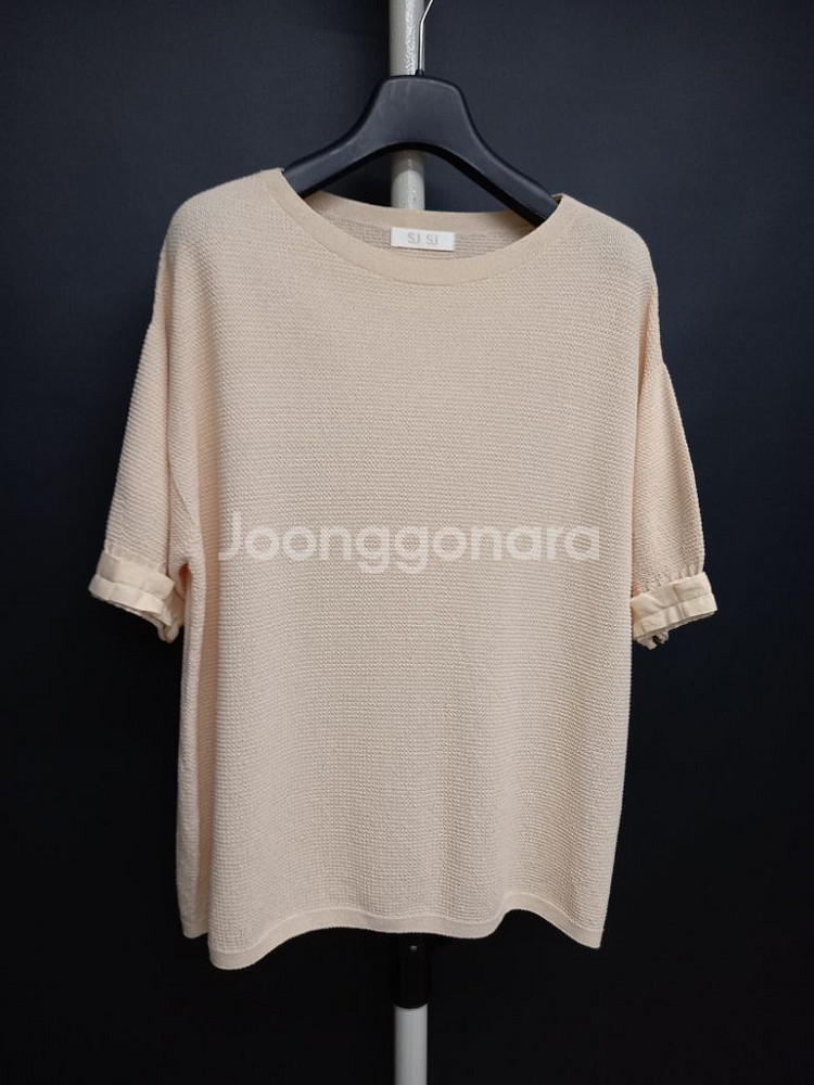 SJSJ 춘하 홀가먼트 니트블라우스 F--2