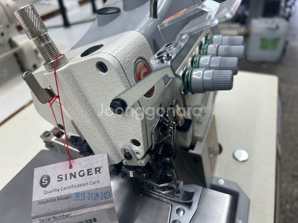 (새상품) 싱거 351G 직결형 니혼오바록 공업용미싱--3