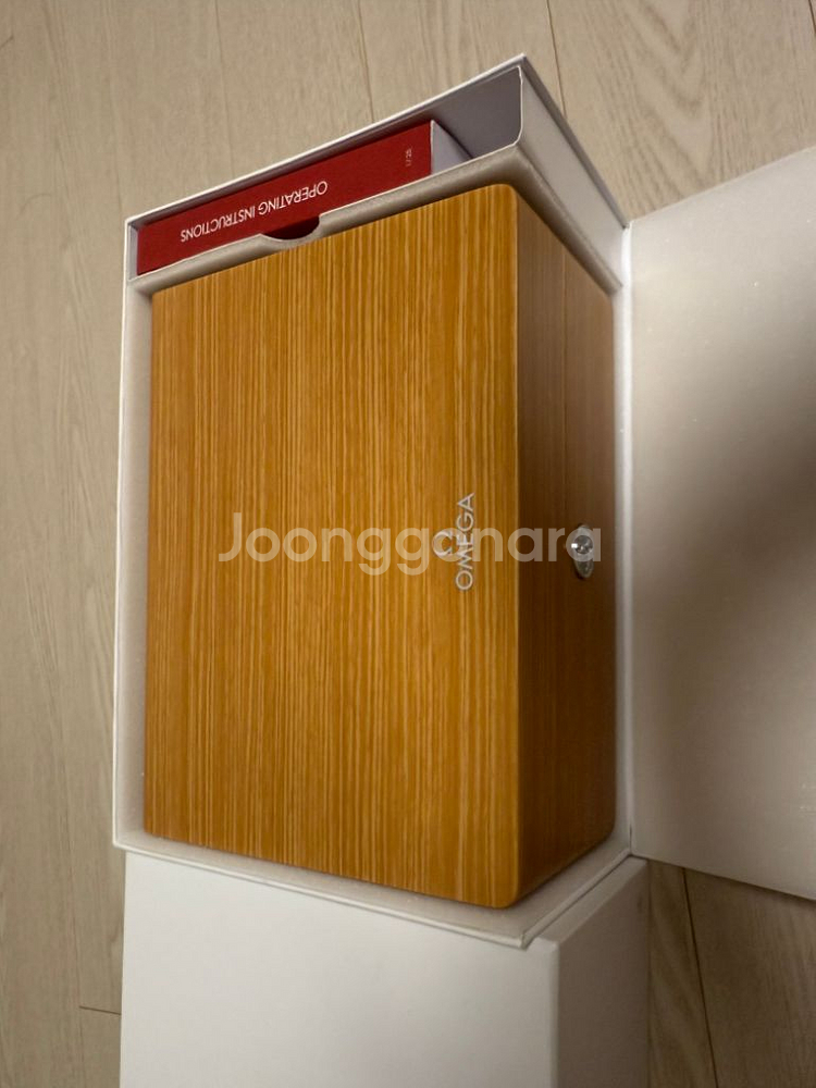 오메가 원목 시계 케이스 택포 추가금x--1