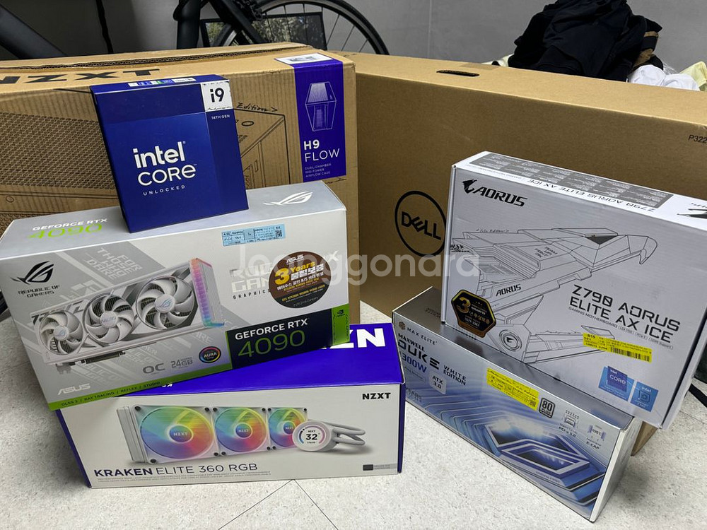 인텔 i9-14900K/RTX4090 워크스테이션--4