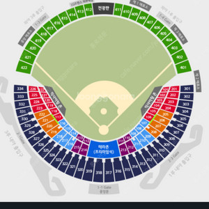 10/18 LG VS 삼성 플레이오프 홈1루 오렌지응원