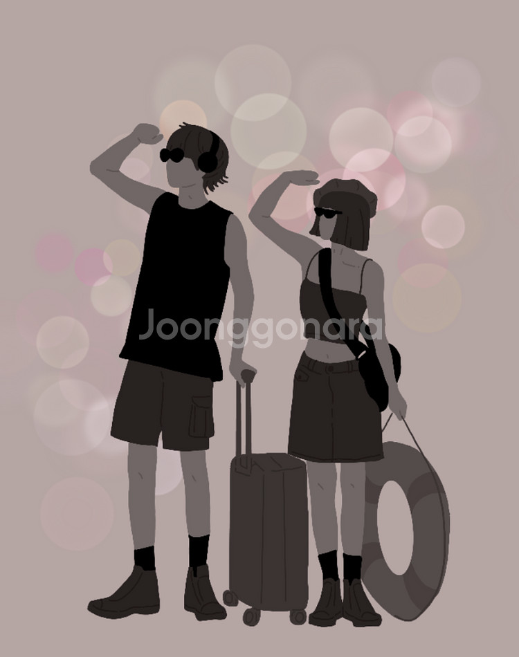 라인 드로잉 그림 그려드려요--1