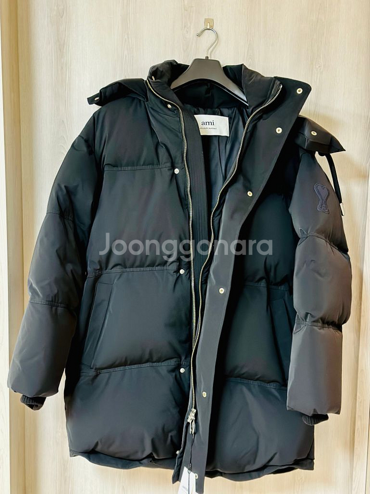 (백화점)아미ami 하트로고 남성 롱패딩(정가228만)--1