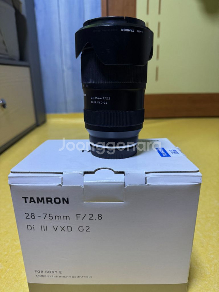탐론 2875 g2 렌즈 판매합니다--1