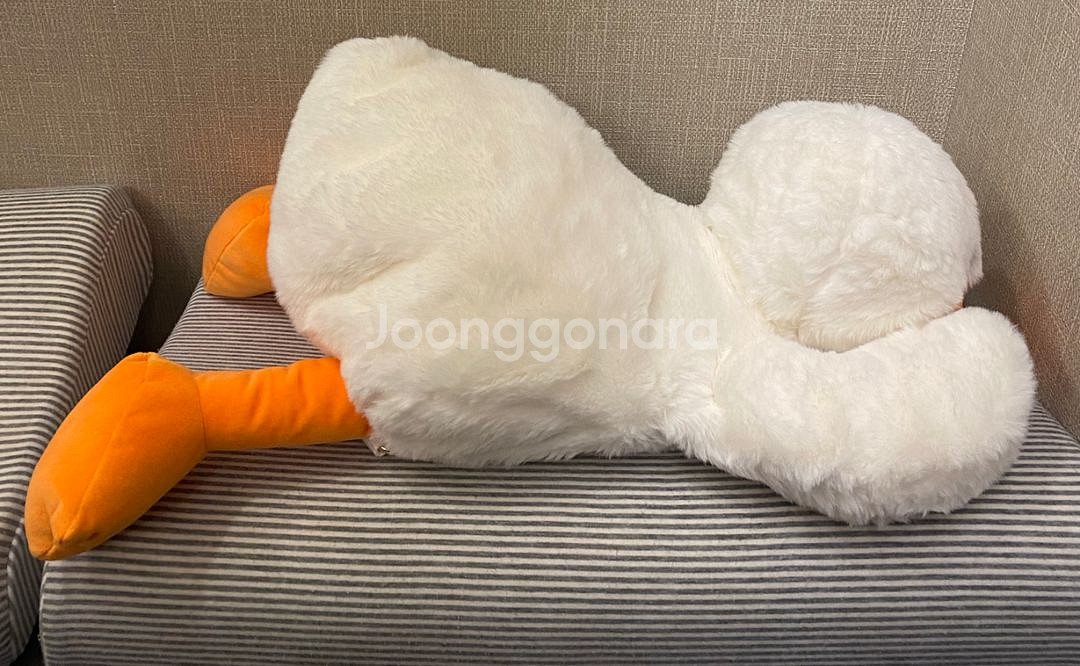 새상품 오리 인형 백팩 40cm--2