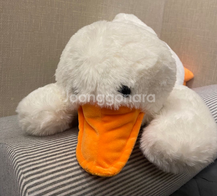 새상품 오리 인형 백팩 40cm--3