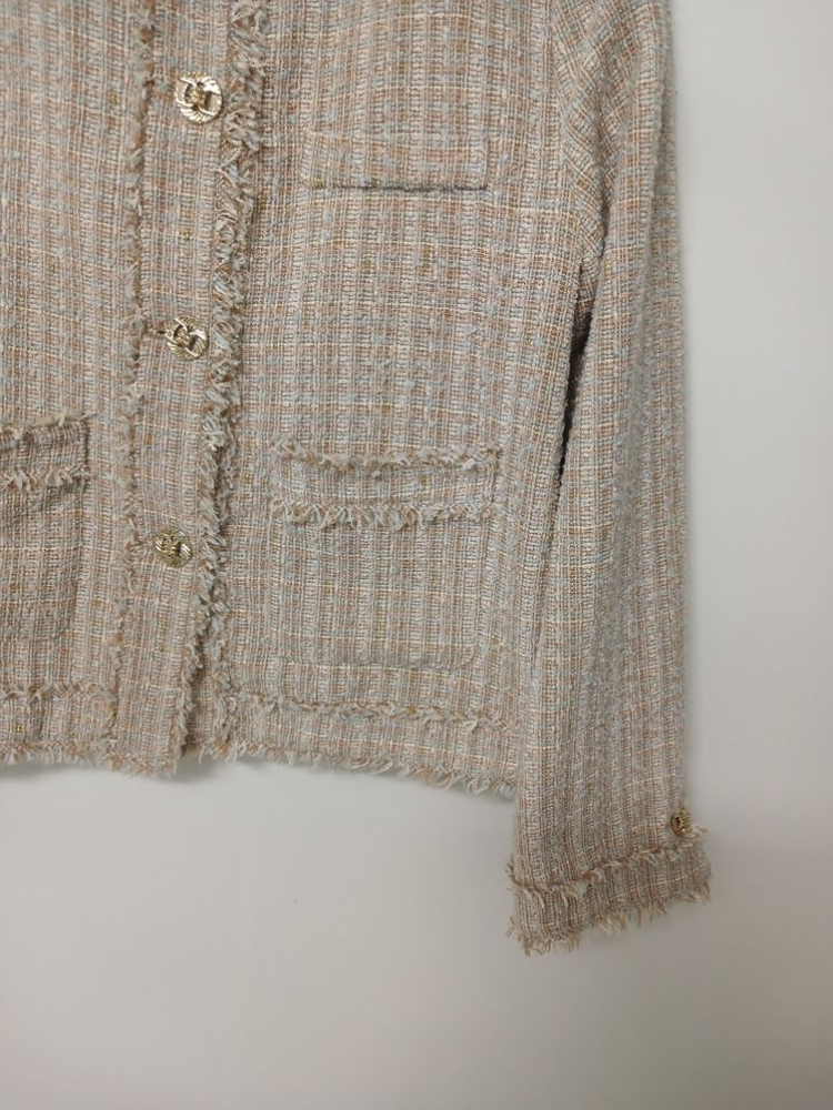 여성 미쏘 봄.가을 간절기 트위드자켓 (100)--2