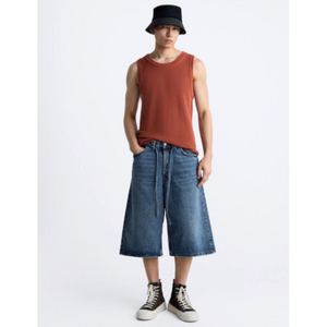 34 자라 BERMUDA DENIM BAGGY FIT