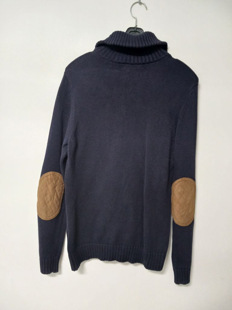 여성 랄프로렌 면집업 가디건 (네이비.95)--8