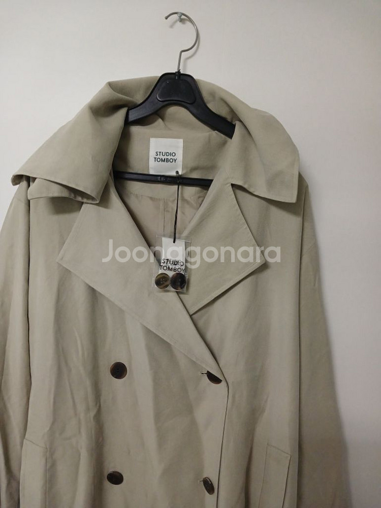 스튜디오톰보이 오버핏 롱 트렌치코트(오버핏95-105)--1