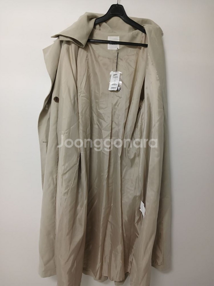 스튜디오톰보이 오버핏 롱 트렌치코트(오버핏95-105)--4