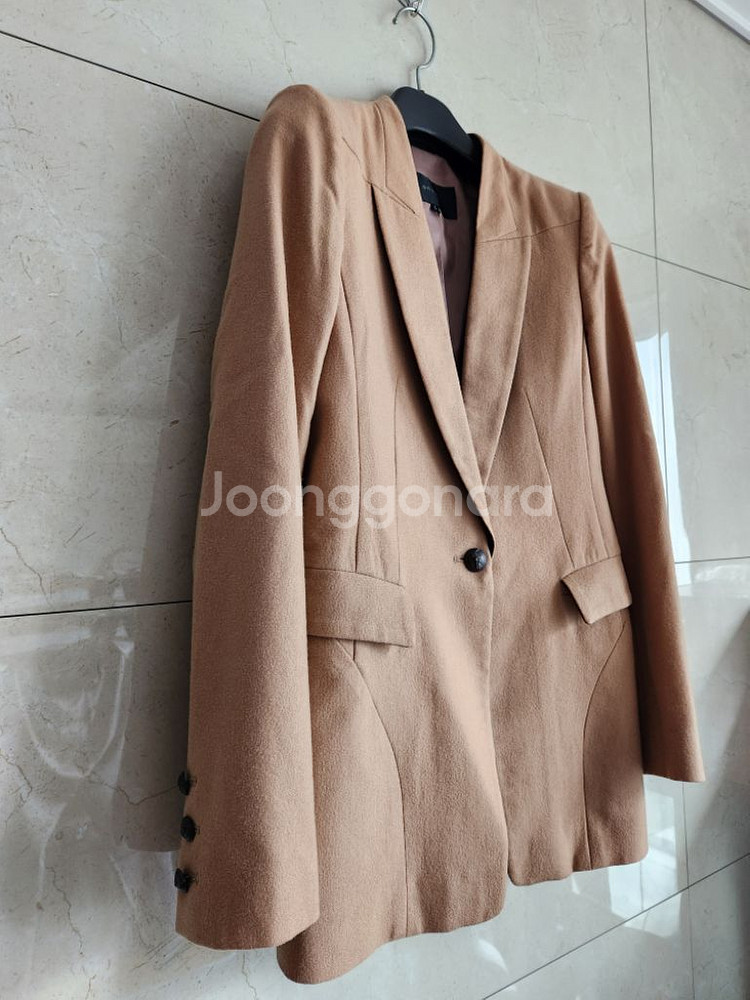 온앤온 여자 모직마이자켓코트--1