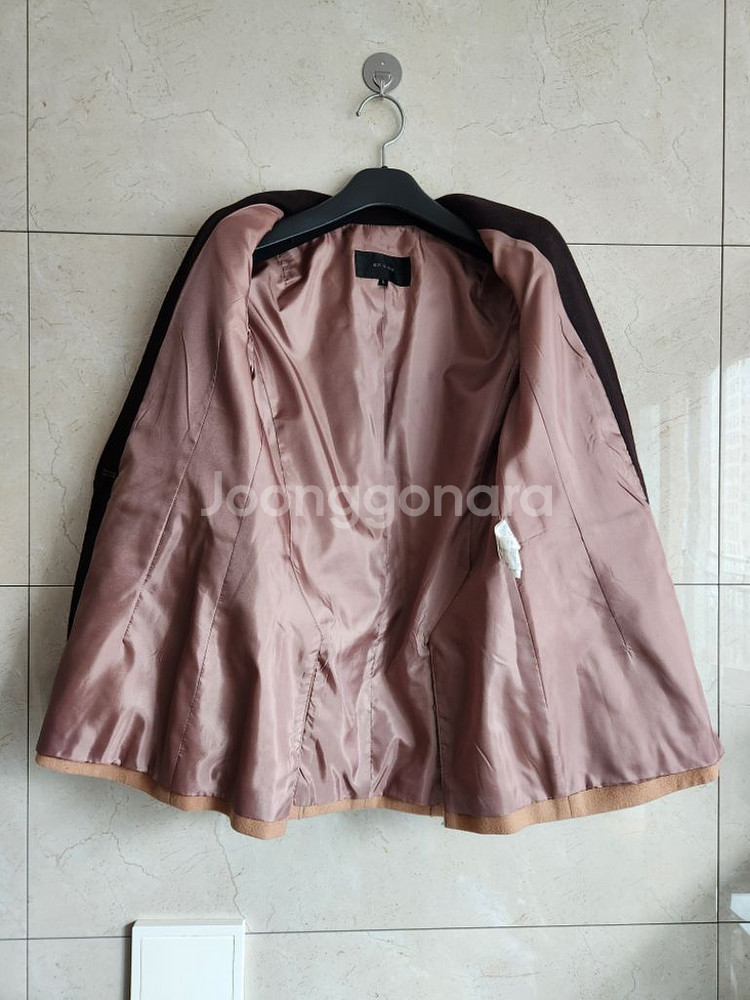 온앤온 여자 모직마이자켓코트--3