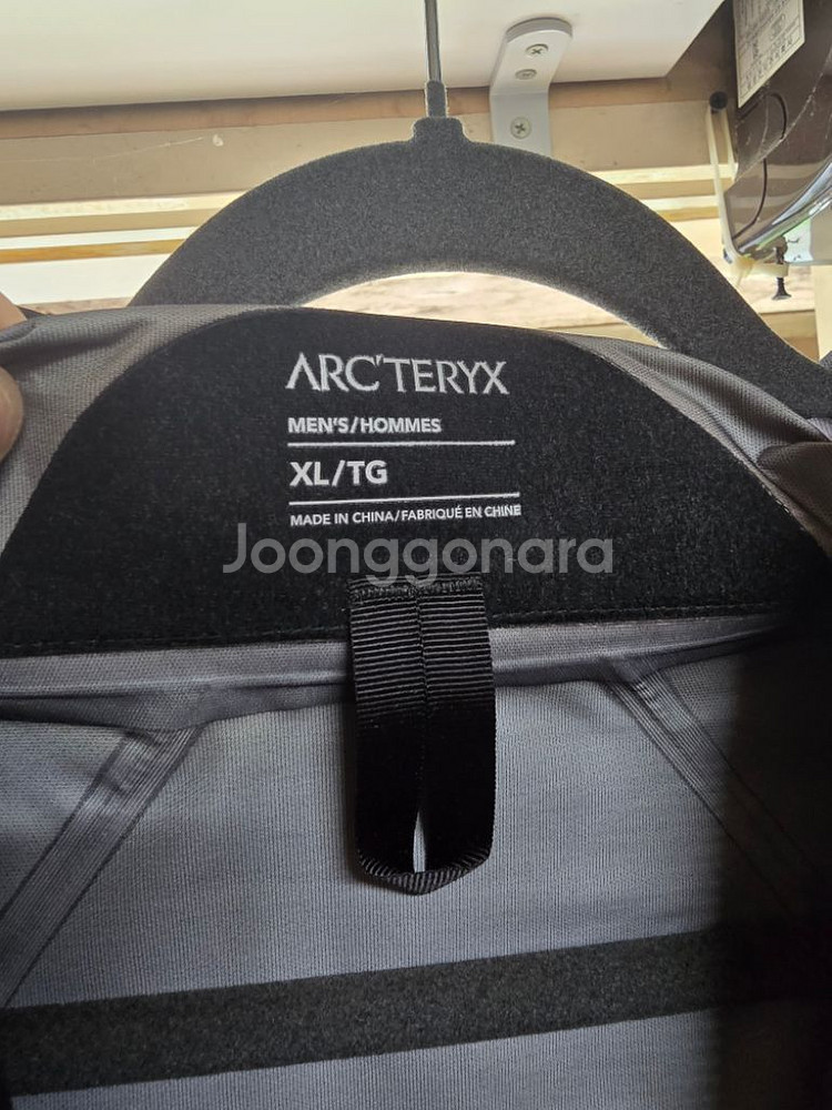 아크테릭스 노반 LT 후디 고어텍스 xl 검정--3