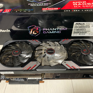 애즈락 RX 6800XT 16GB 팬텀 게이밍 OC