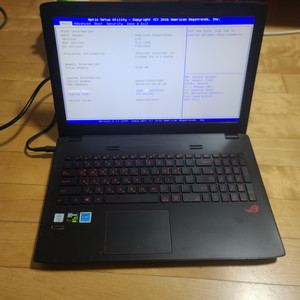 ASUS ZX50V 노트북 부품용 i7-6700HQ