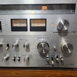 파이오니아 인티앰프 sa-8900 튜너 tx-7600