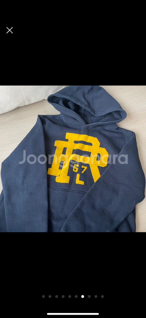 폴로 아동 네이비 후드티 m(10~12세)--1