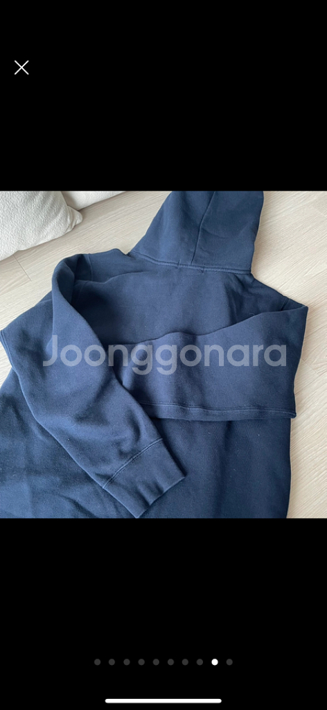 폴로 아동 네이비 후드티 m(10~12세)--4