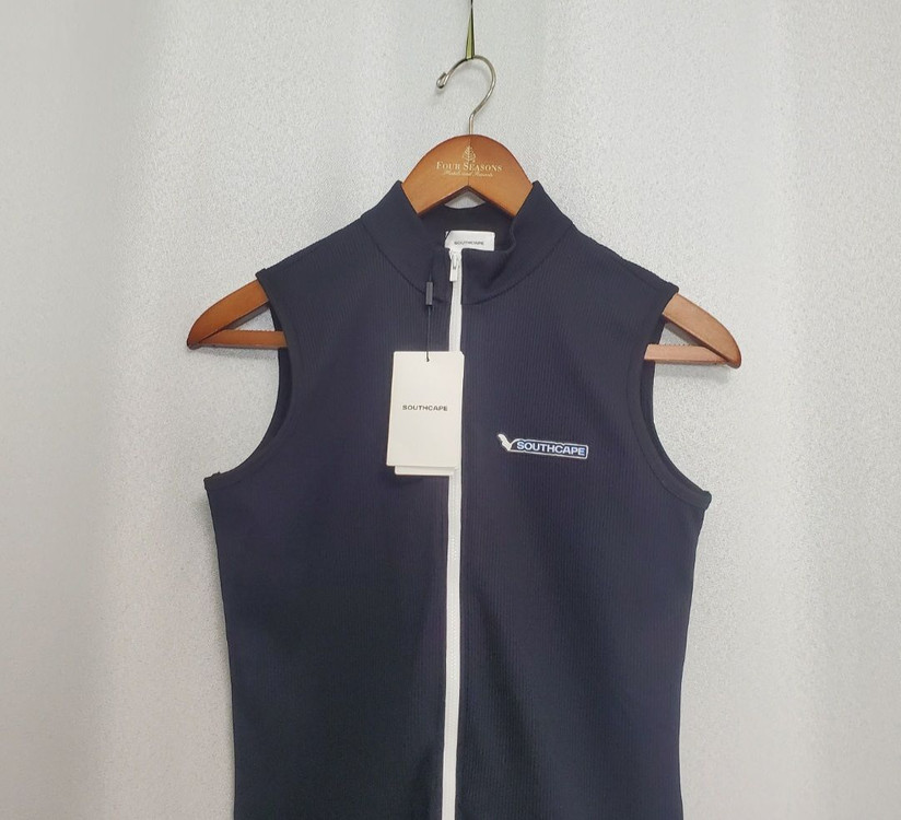 (새제품)사우스케이프 여성M 집업조끼--2