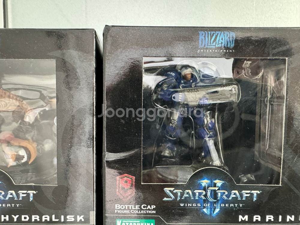 스타크래프트 보틀캡 피규어 2세트 6개 일괄--0