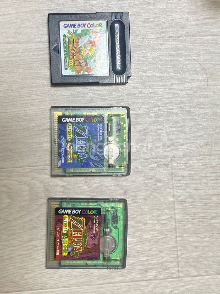 게임보이 어드밴스와 젤다의 전설 팩 7개 판매합니다--3