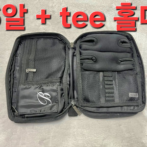 골프 6 ball +tee 홀더 주머니 백 파우치 가방