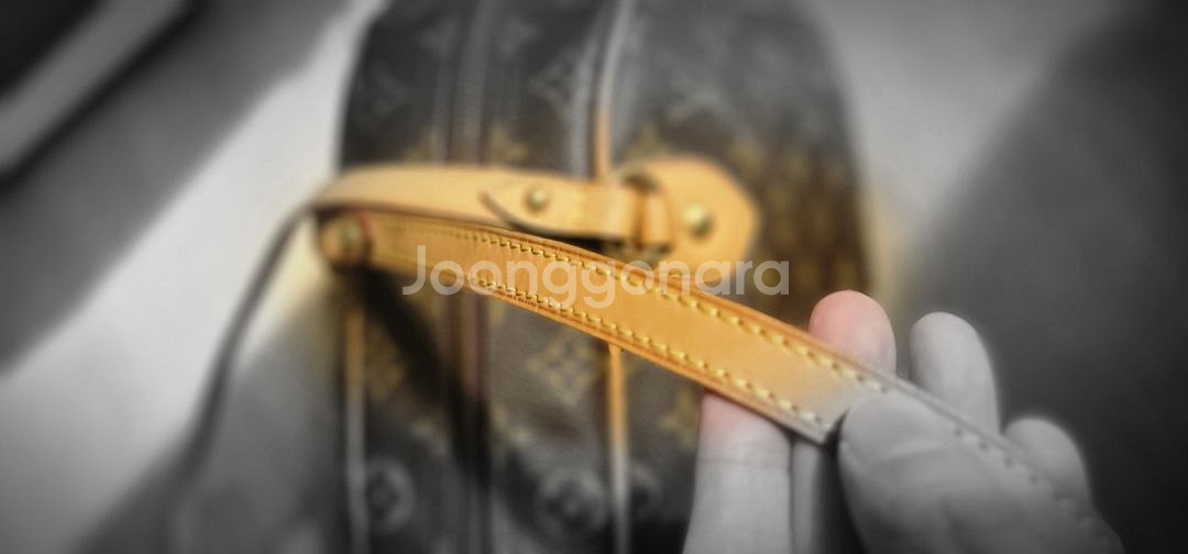 (정품) 몽토구에 루이비통 핸드백 브라운 새제품--6