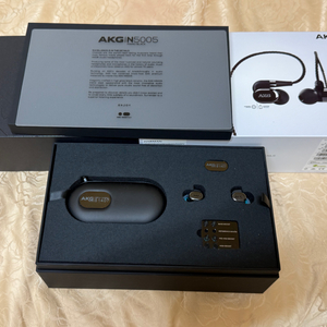 akg n5005 이어폰 단순개봉