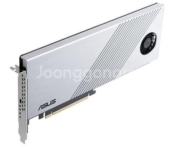 아수스 하이퍼 M.2 NVMe SSD 4개 장착PCIe--3